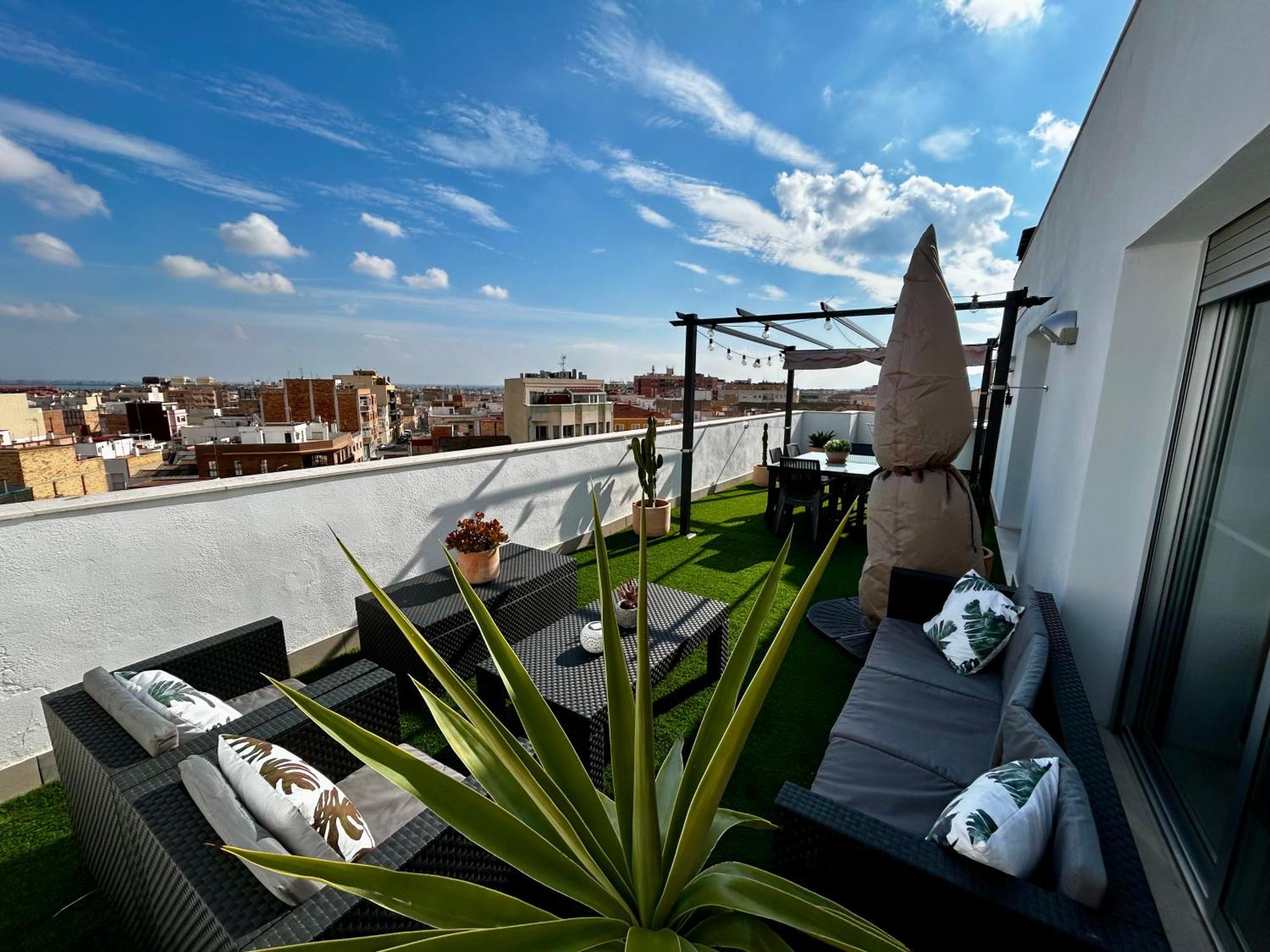 Lo Balconet Del Delta. Atic-Duplex Vacacional. Apartment Amposta Exterior photo